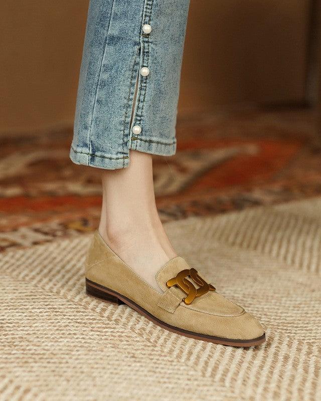 Duchess Loafers Suede - Sanvelier