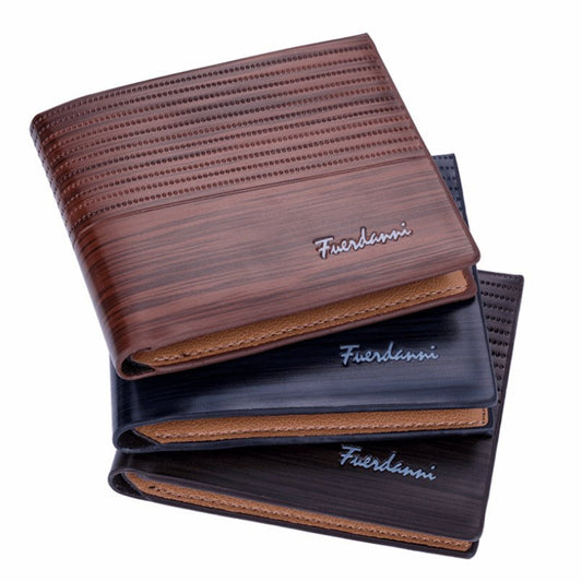 Men's Embossed Multi - Card Wallet - Sanvelier