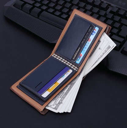 Men's Embossed Multi - Card Wallet - Sanvelier